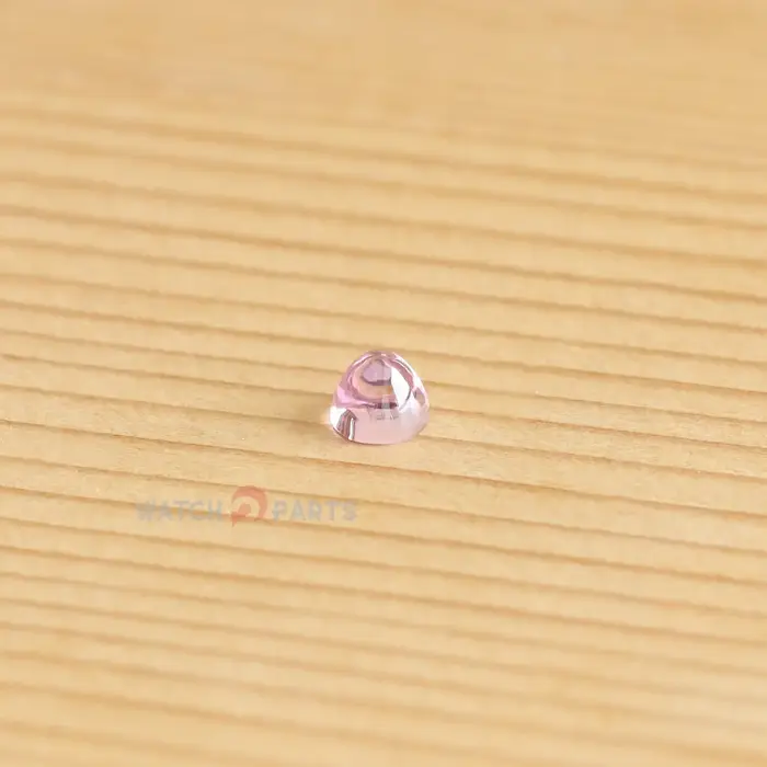 Couronne de montre en Zircon rose pour pièces
