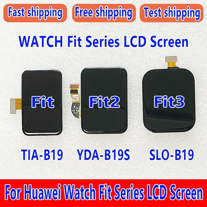 Pour Huawei montre Fit3 écran LCD