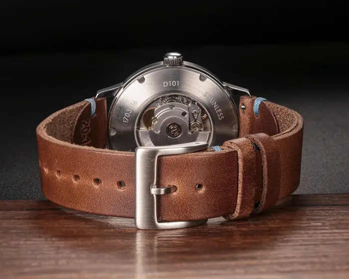 Horween-Bracelets de montre en cuir faits à la main
