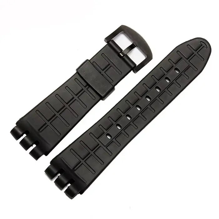 Bracelet en caoutchouc de Silicone 23mm pour montre Swatch YOS440 449 401G 447 448 IRONY