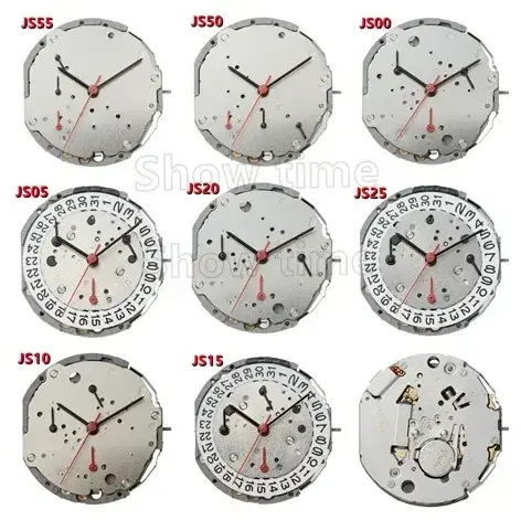 Pièces de montre japon mis5 chronographe mouvement à quartz JS00 JS05 JS10 JS15 JS20 JS25 JS50 JS55 avec batterie