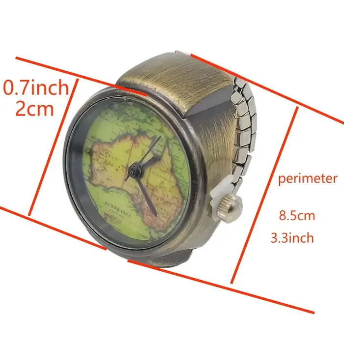 Montre à quartz rétro pour hommes et femmes