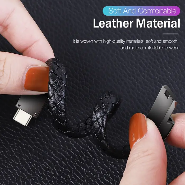 Câble de charge USB en forme de bracelet