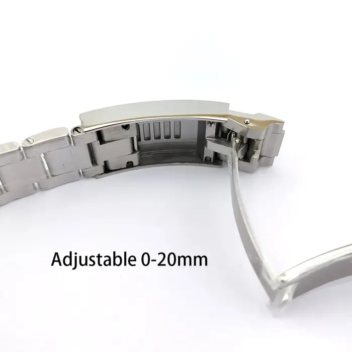 Boîtier de montre Gstuff 40MM Verre saphir à rotation bidirectionnelle adapté au mouvement NH-34