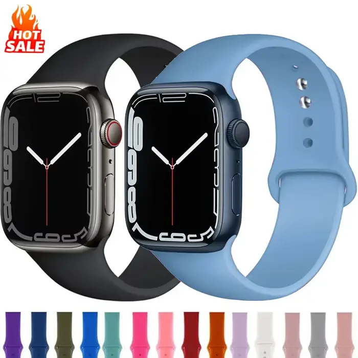 Bracelet en silicone pour Apple Watch