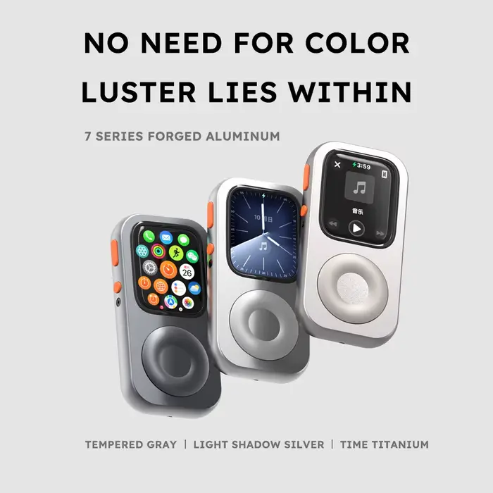 Étui de protection en alliage d'aluminium CNC de style rétro RePod pour Apple Watch Series 6 7 8 9 10