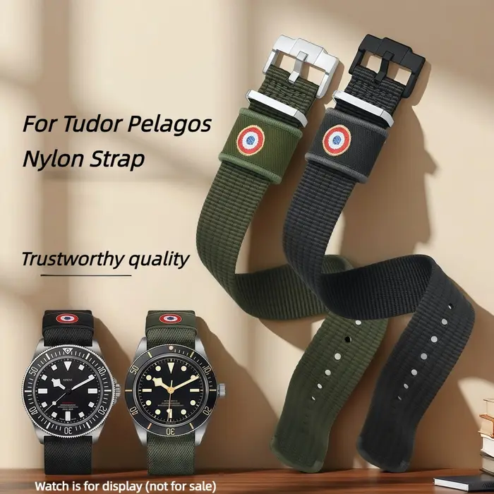 Pour Tudor Black Bay fleur rouge Pelagos bracelet de montre M2542G M25707B m25727k 22mm Sports de plein air