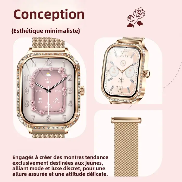 Montre connectée pour femmes
