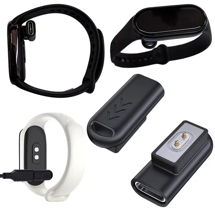 Adaptateur de chargeur magnétique pour Xiaomi Mi Band 8, connecteur de charge USB C pour montre Redmi Watch 4/3/3 Active