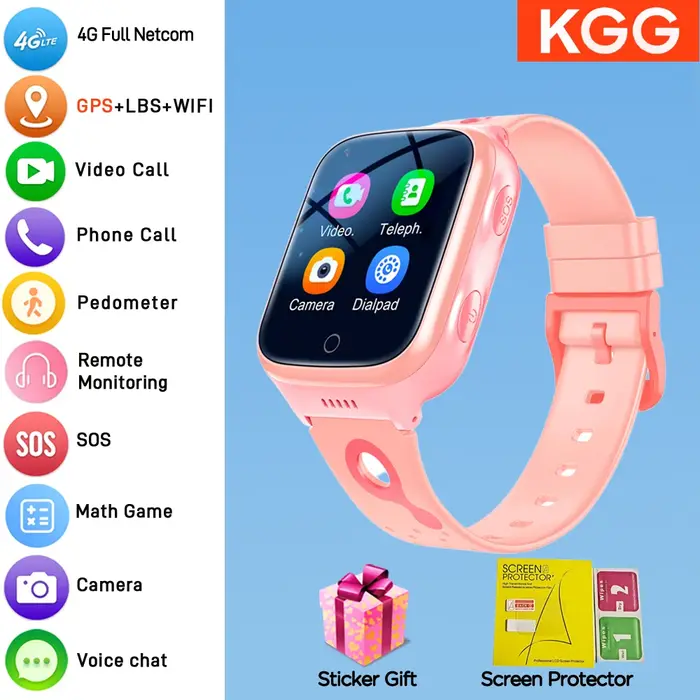 Montre connectée 4G pour enfants