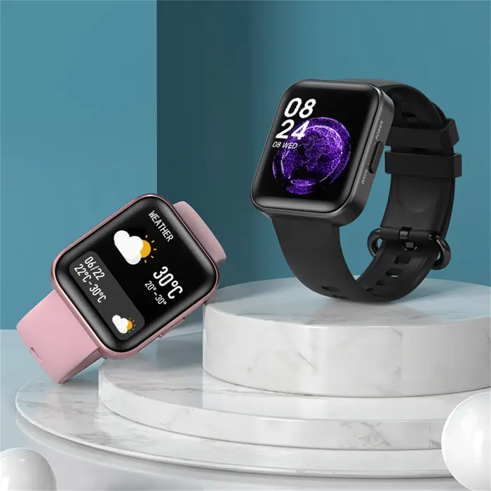 MISIRUN sport montre intelligente pour hommes femmes Fitness Tracker surveillance de la fréquence cardiaque IP68 étanche Notifications intelligentes montres