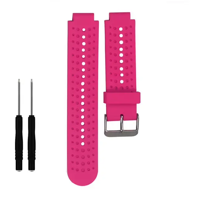Bracelet de montre pour Garmin Forerunner 220 230 235 630 620 735 235 approche S20 S5 S6 bracelet de