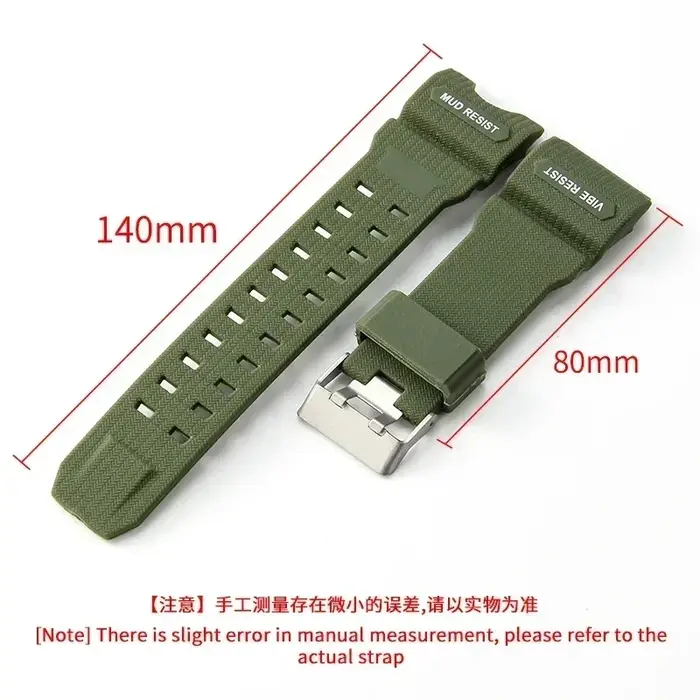 Bracelet de montre en Silicone pour hommes