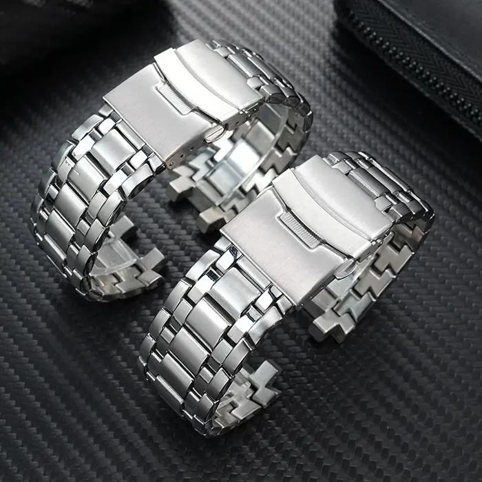 Bracelet de montre en acier inoxydable pour Casio Edifice EF-539