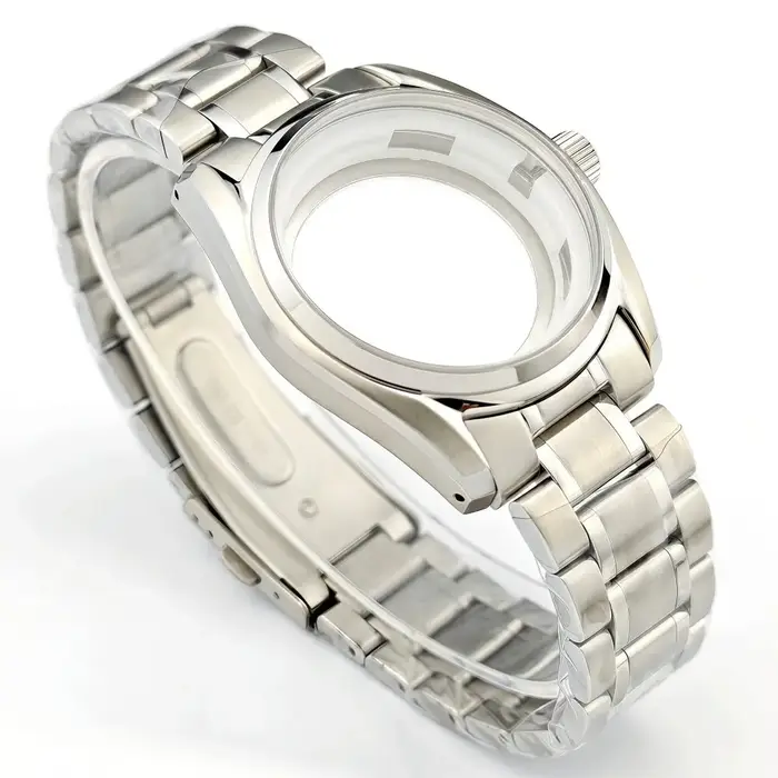 Boîtier de montre NH35 de 40 mm pour la collection Heritage avec verre saphir SBGJ283G Accessoires de montres avec GS
