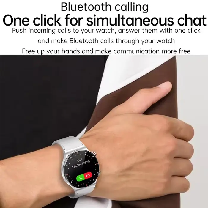 2025 NFC Bluetooth appel montre intelligente hommes plein écran GPS sport Bracelet étanche ECG moniteur de santé SmartWatch pour IOS Android