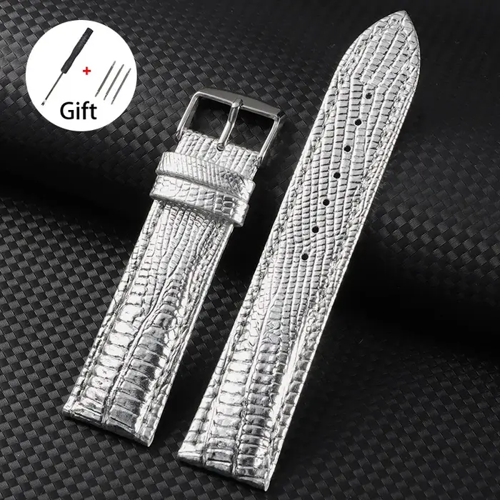 Bracelet de montre en cuir 18mm 20mm 22mm pour Omega