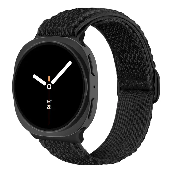 Bracelet réglable tressé pour Samsung Galaxy 8 Bracelet 44mm 40mm Bracelet en Nylon correa pulseira 