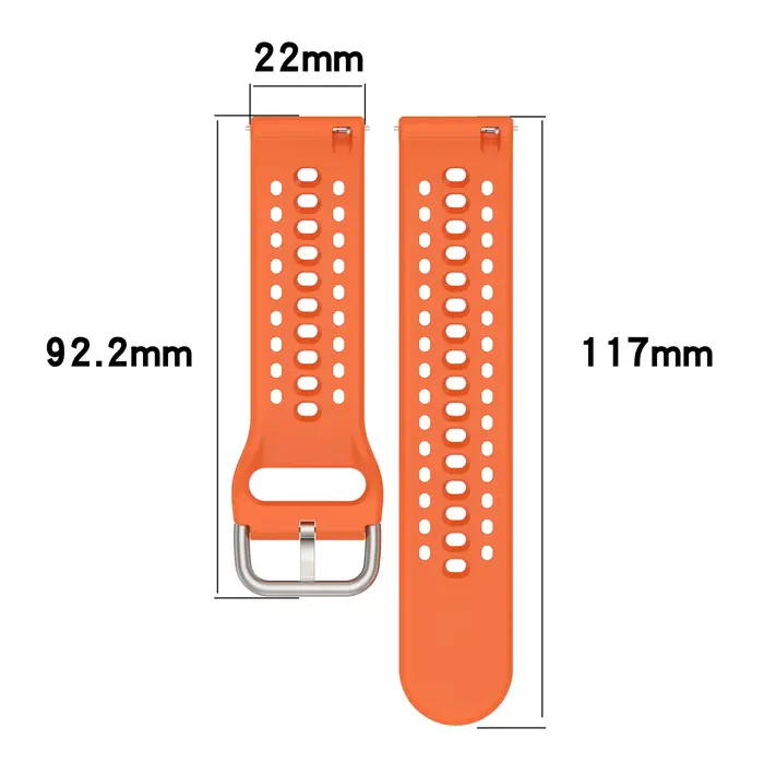 Bracelet en Silicone d'origine pour Amazfit Bip 6 accessoires de sangle sport respirant