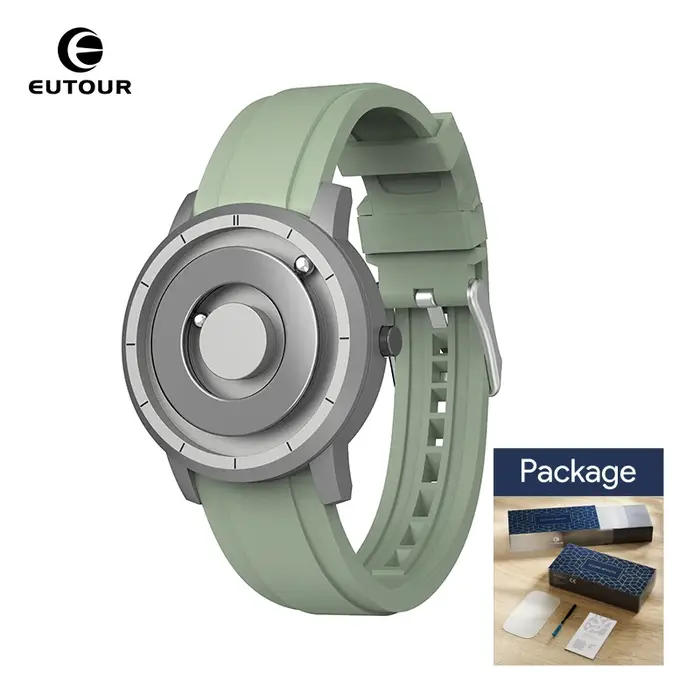 EUTOUR Stardard qualité aimant montre classique 5 ATM étanche E024 édition de mise à niveau