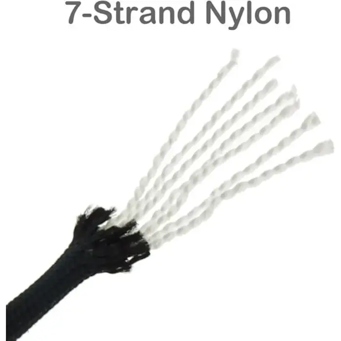 Bracelet tressé de parachute avec structure réglable
