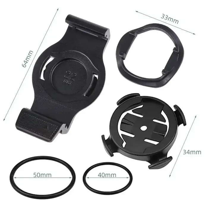 Garmin montre à ajustement rapide avec support de vélo quart de tour pour supports de compteur de vitesse