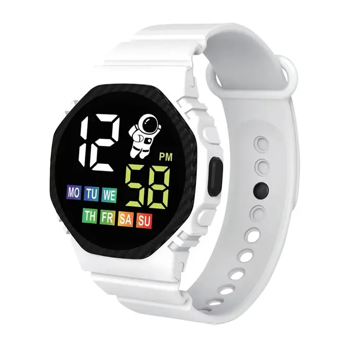 Montre numérique étanche pour enfants
