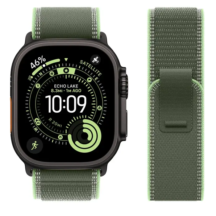 Boucle de sentier pour bracelet de montre Apple Ultra 3 11 10 9 8 7 6 5 SE 49mm 46mm 45mm 42mm 44mm 40mm 41