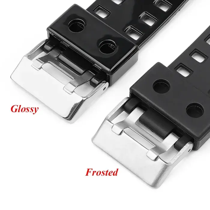 Bracelet de montre en caoutchouc silicone 16mm pour mol pour G choc GD-100 G-8900 GA-120 remplacement bande noir