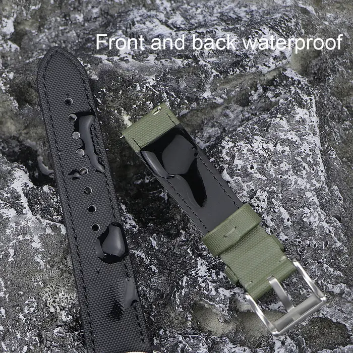 Bracelet de montre en tissu imperméable de qualité supérieure