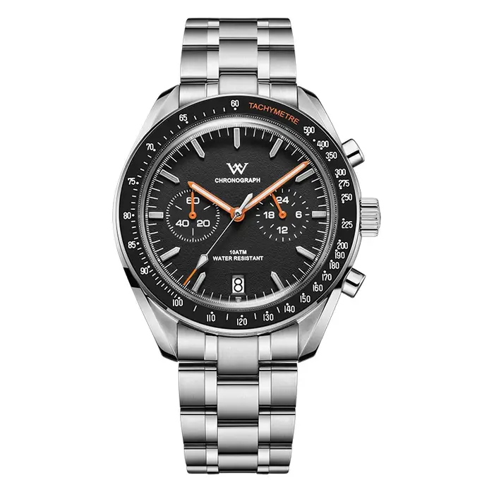 WM montre hommes chronographe