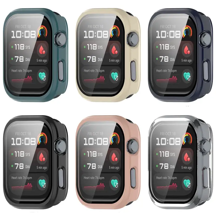 PC + étui de protection en verre trempé pour Huawei Watch D2 coque
