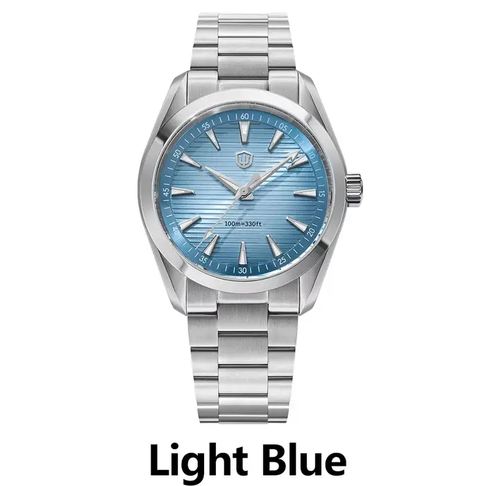 Watchdives WD0006 montre VH31 balayage deuxième mouvement dôme saphir cristal BGW9 lumineux 10Bar ét