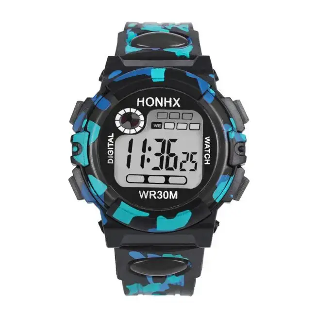 Enfants enfant garçon fille multifonction étanche sport montre électronique montres