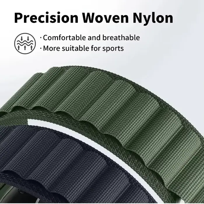 Boucle alpine pour Suunto Ocean / RACE/RACE S/5 Peak / 9 Pro Bracelet de Sport en Nylon
