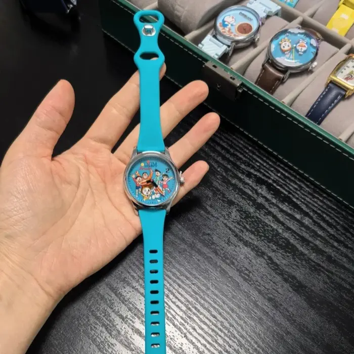 Hot Boxfun boîte aveugle Doraemon montre véritable dessin animé Figure périphérique co-marqué