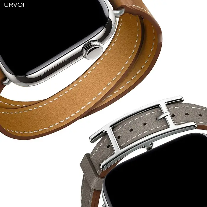 URVOI Hapi Attelage Double Tour pour bracelet de montre Apple série 11 10 9 8 7 SE3