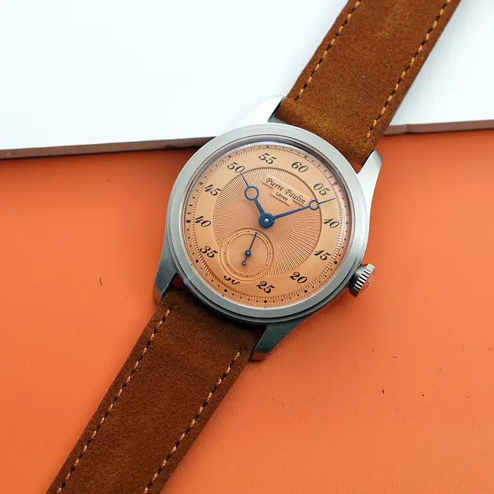 Pierre Paulin-Montre mécanique à remontage manuel pour homme