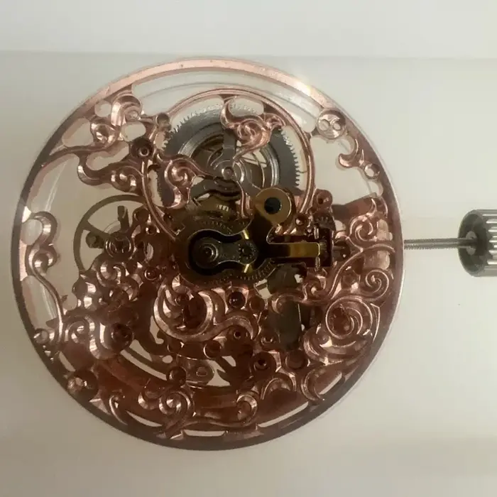Accessoires de montre : Mouvement squelette gravé Hangzhou