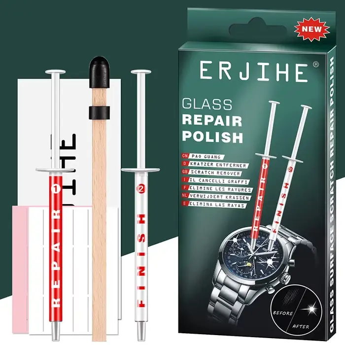 ERJIHE – pâte de réparation des rayures de verre de montre