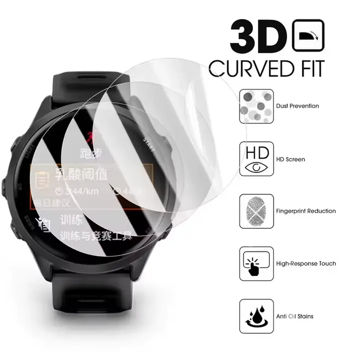 Film Hydrogel pour montre intelligente Garmin Vivoactive 6/5/4/4s Venu3/3s/2s 2Plus