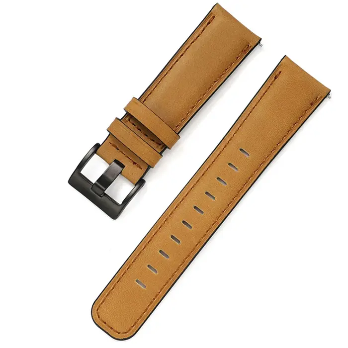 Bracelet en cuir pour Garmin, Vivoactive 3, 4 VivomGru, dehors HR, Bracelet rétro pour Forerunner 55, 245, 645, 004, S40, S12, Bracelets de montre