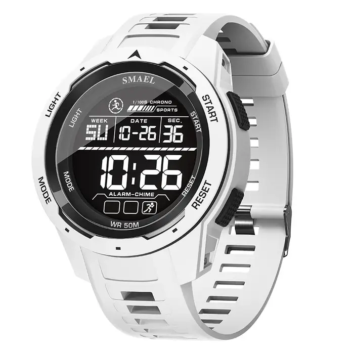 SAMEL hommes montre numérique Sport choc montres militaires étanche tactique électronique montre-bracelet jaune grand