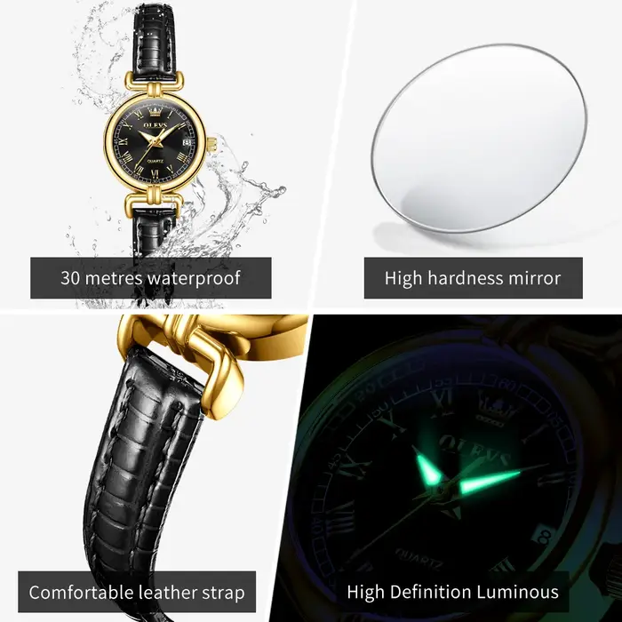 Montre OLEVS 5645 de luxe pour femme