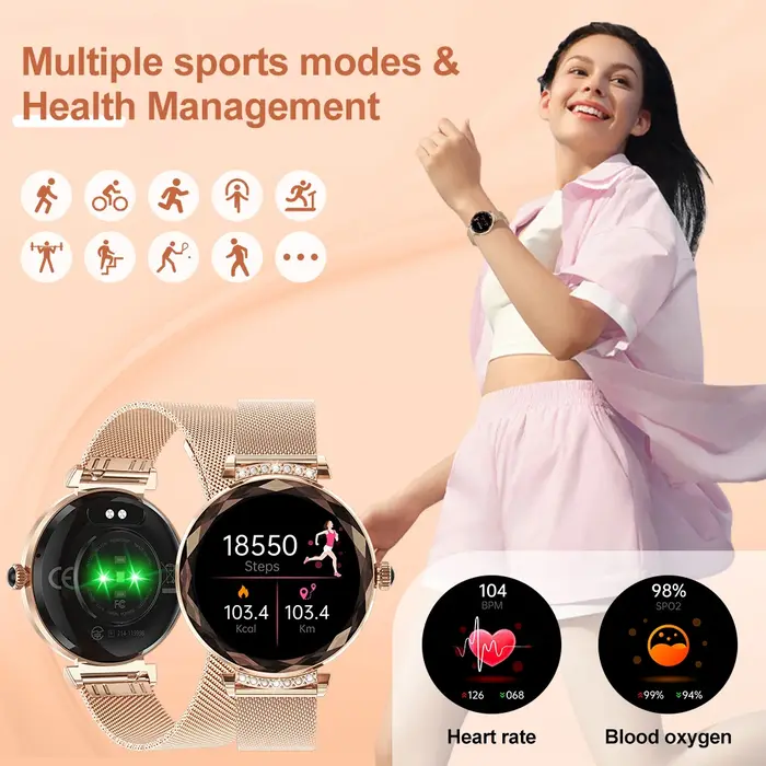 Montre connectée LIGE pour femme