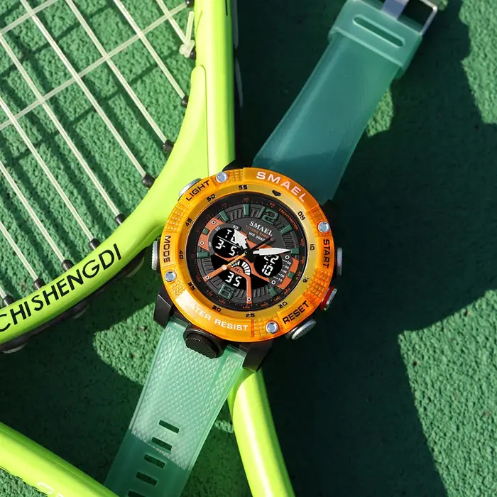 Montres de Sport hommes SMAEL étanche analogique numérique