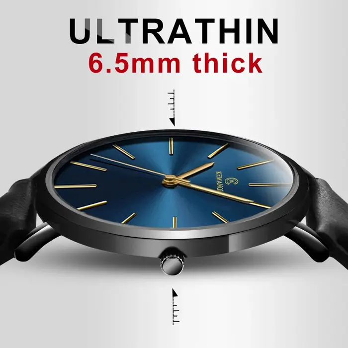 Nouvelle montre pour hommes Ultra-mince montres de mode en cuir Simple affaires montre-bracelet à Quartz romain masculin mâle relojes horloge décontractée