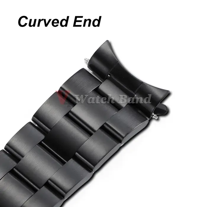 Bracelet de montre sport pour homme à extrémités courbes pour Seiko 5 SKX009/007
