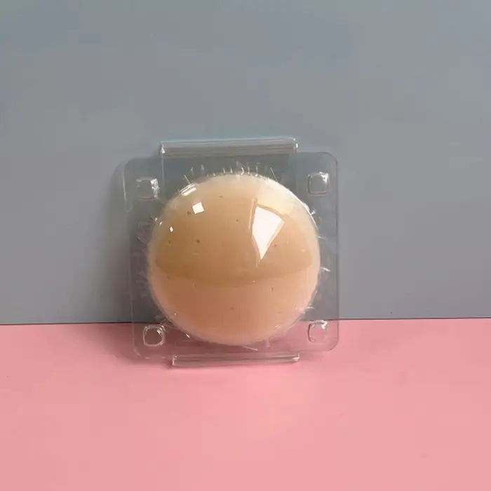 1 paire de patchs mammaires en silicone perforés