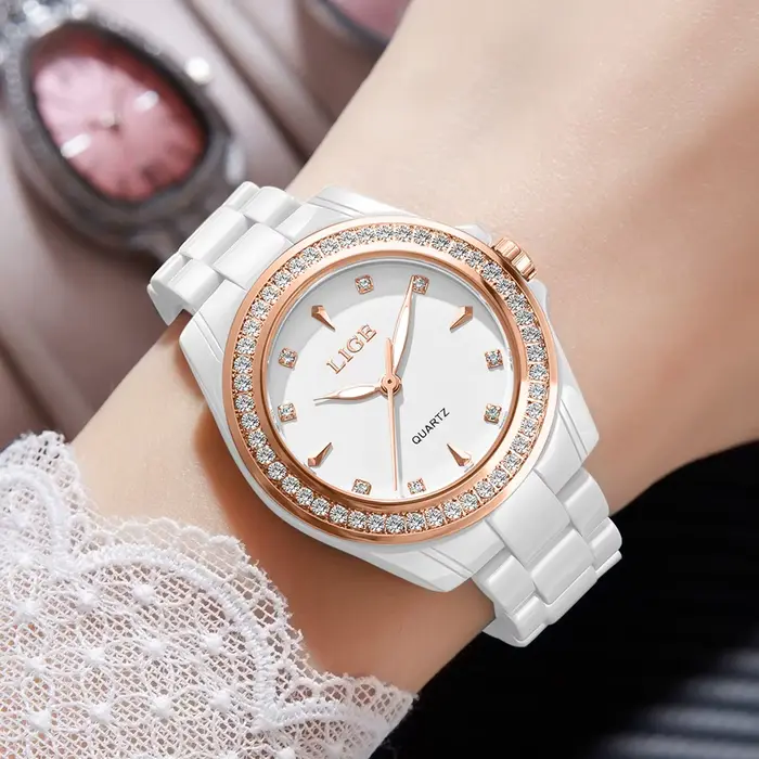 Montre à quartz LIGE TOP pour femme 2026